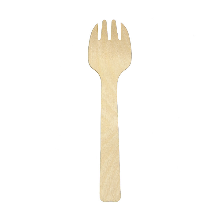 Wooden Spork 10,5cm (100 Units)