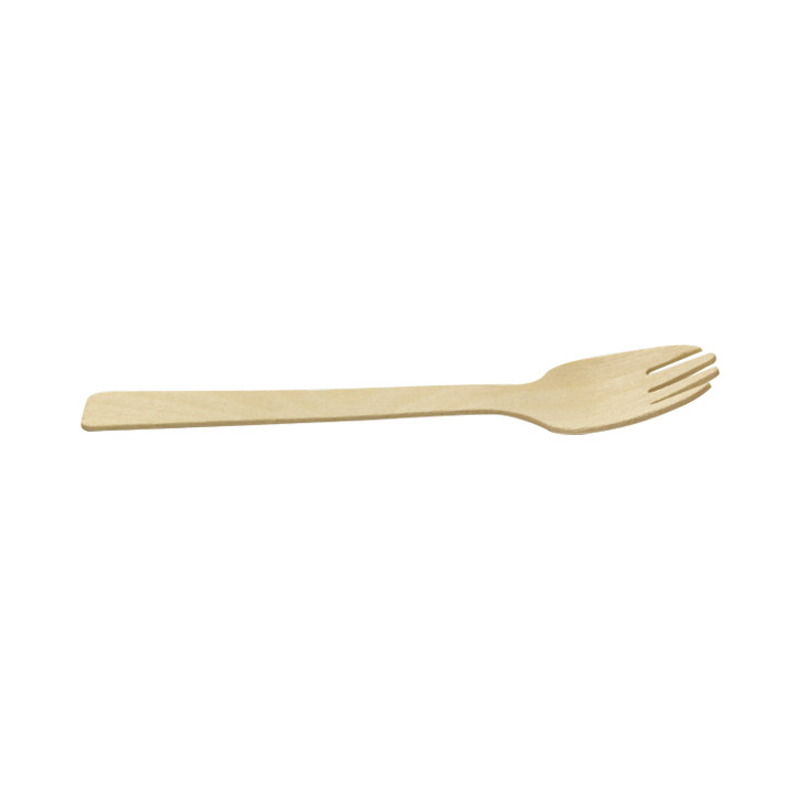 Wooden Spork 10,5cm (100 Units)