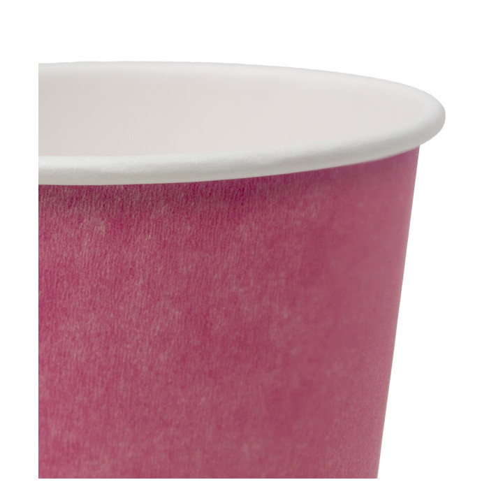 Paper Cup Fuchsia "Colors" 8-9Oz/290ml Ø9,0cm (20 Units)