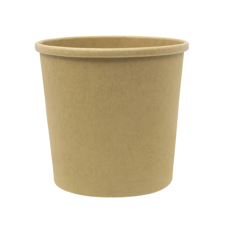 Kraft Carton Pot 350ml Ø9,0cm (25 Units)