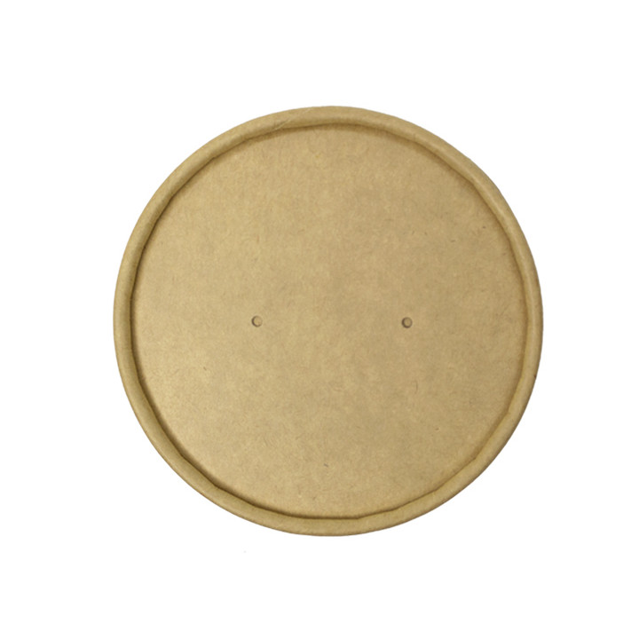 Kraft Carton Lid for Carton Pots of 11,6cm (25 Units)
