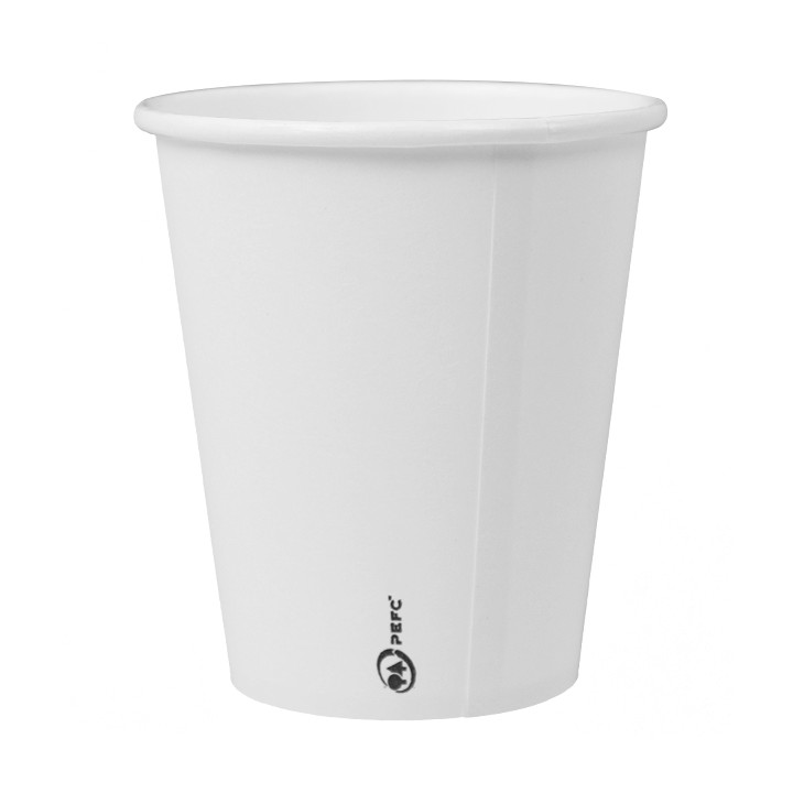 Paper Cup White 8Oz/290ml Ø9,0cm (20 Units)