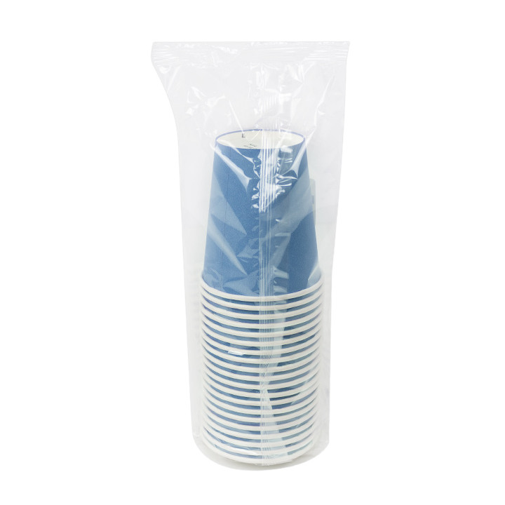 Paper Cup Blue "Colors" 8Oz/290ml Ø9,0cm (240 Units)