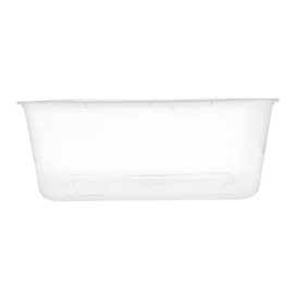 Rectangular Container in PP Transparent with Lid 1.500ml 20,4x15,3cm (500 Units)