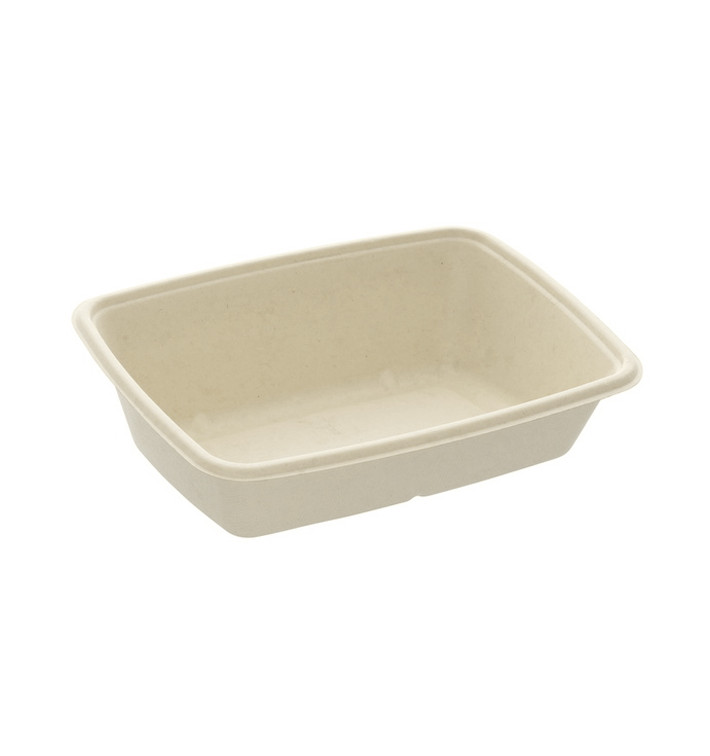 Sugarcane Container "Vision" 950ml 16,5x23x7cm (300 Units)