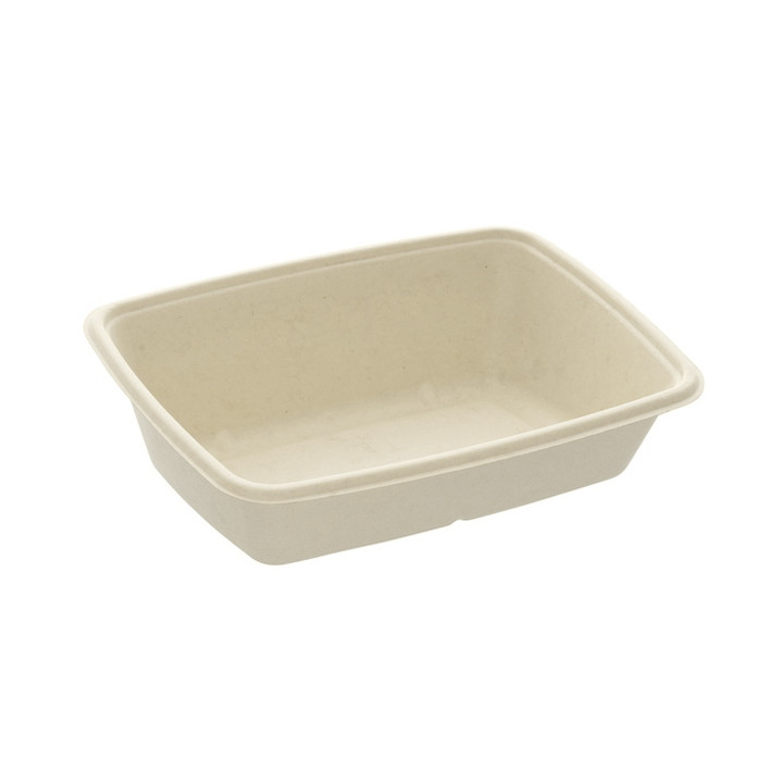 Sugarcane Container "Vision" 950ml 16,5x23x7cm (300 Units)