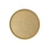 Kraft Carton Lid for Carton Pots of 9,0cm (25 Units)