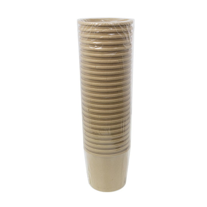 Kraft Carton Pot 750ml Ø11,7cm (25 Units)