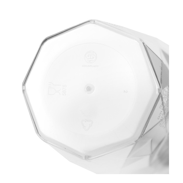 Reusable Ice Cup PS Cristal Clear 340ml (20 Units) 