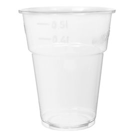 Cornstarch Cup PLA Bio Clear 575ml (640 Units)