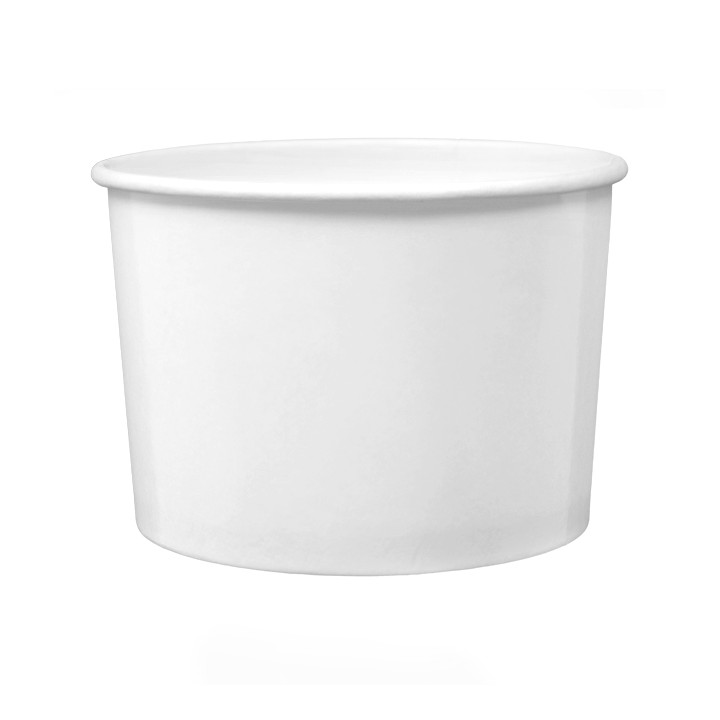 Paper Container White 488ml (250 Units)
