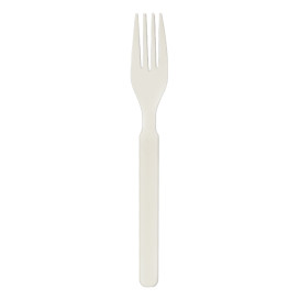 Reusable Durable Fork in PP Cream 17,9cm (50 Units)