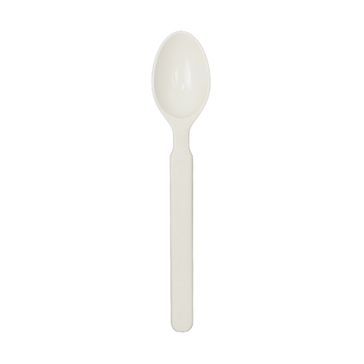 Reusable Durable Spoon in PP Cream 16,9cm (50 Units)