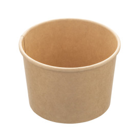 Dessert Cup Kraft Cardboard 250ml Ø9,0cm (500 Units)