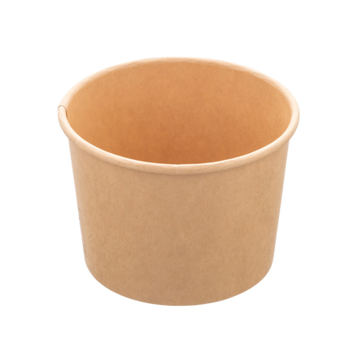 Multi-Food Bowl Kraft Cardboard 550ml Ø11,5cm (50 Units)