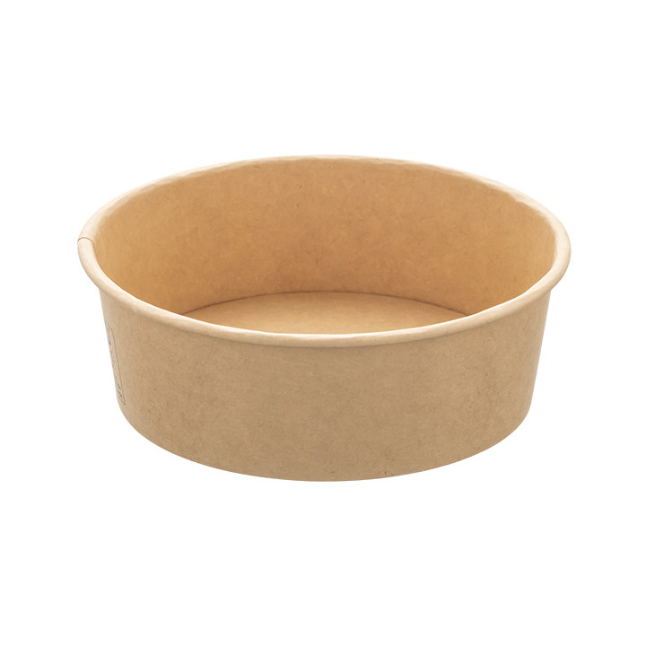 Salad Bowl Kraft Cardboard 600ml Ø15,0cm (50 Units)