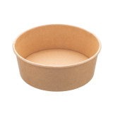 Salad Bowl Kraft Cardboard 750ml Ø15,0cm (50 Units)