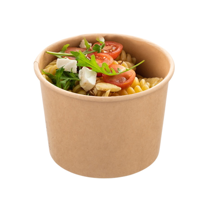 Multi-Food Bowl Kraft Cardboard 550ml Ø11,5cm (50 Units)