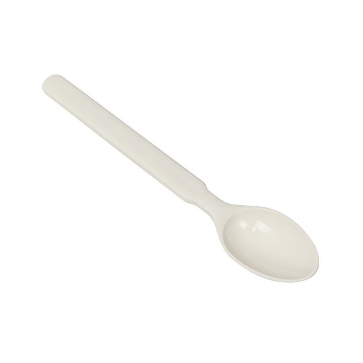 Reusable Durable Spoon in PP Cream 16,9cm (50 Units)