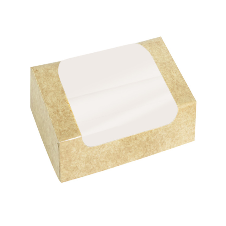 Rectangular Cardboard Box PackiPack Vision Kraft 19x15x6cm (50 Units)