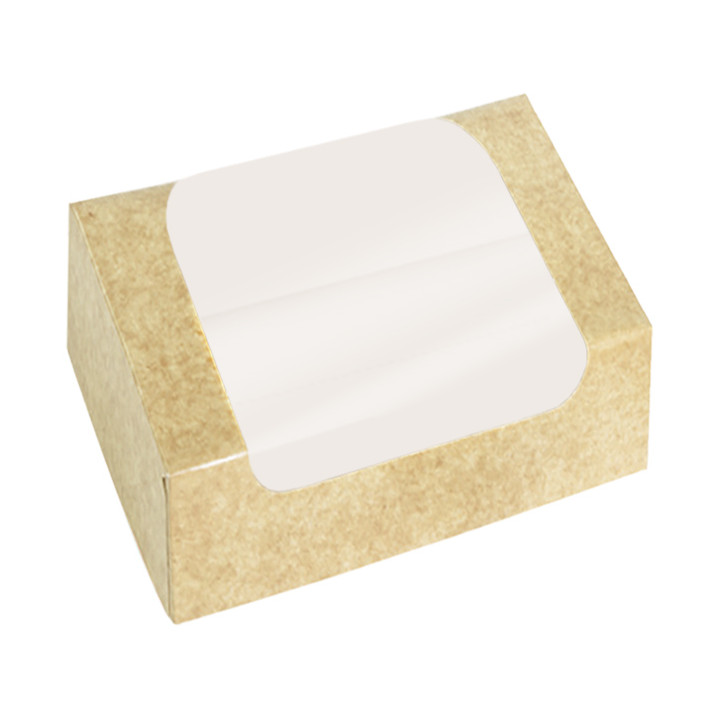 Rectangular Cardboard Box PackiPack Vision Kraft 25x18x7cm (50 Units)