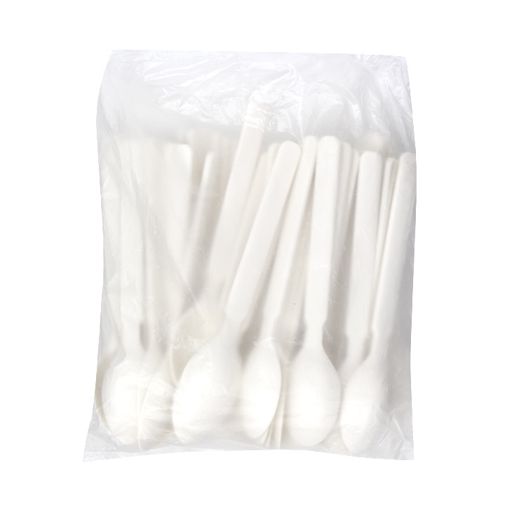 Reusable Durable Spoon in PP Cream 16,9cm (50 Units)