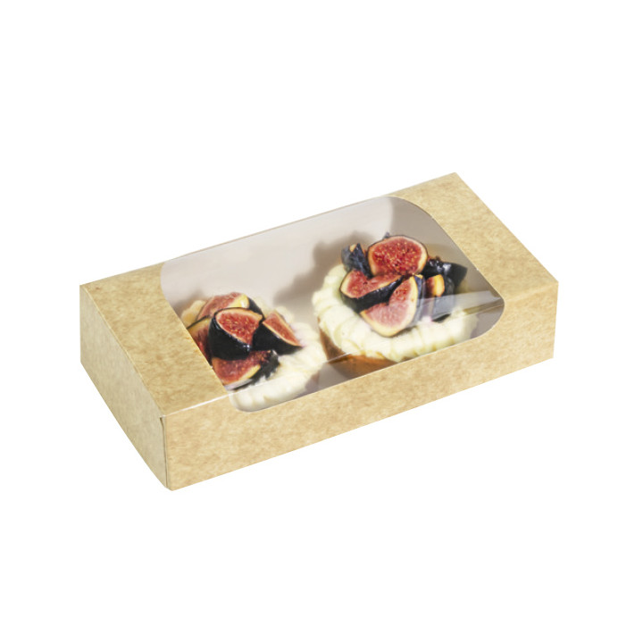 Rectangular Cardboard Box PackiPack Vision Kraft 20x10,5x5cm (50 Units)