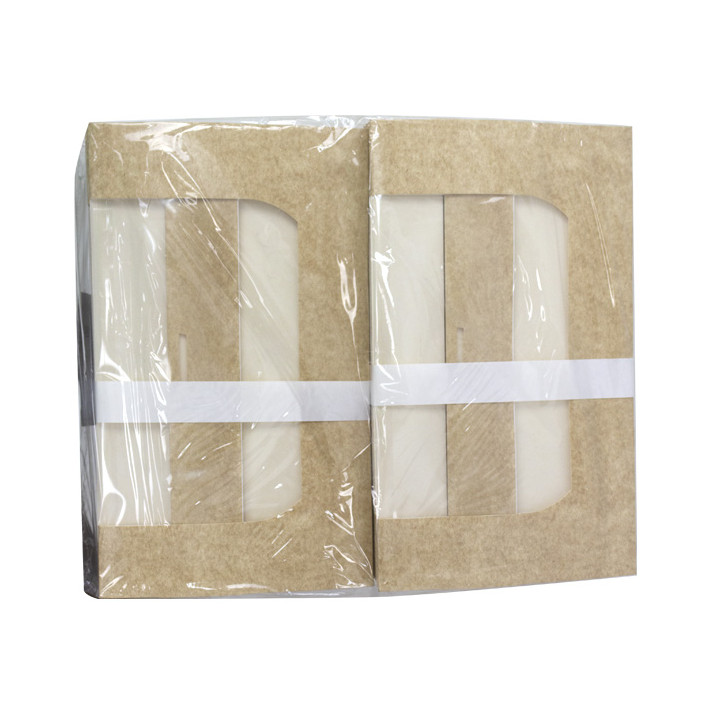 Rectangular Cardboard Box PackiPack Vision Kraft 32x14x5cm (50 Units)