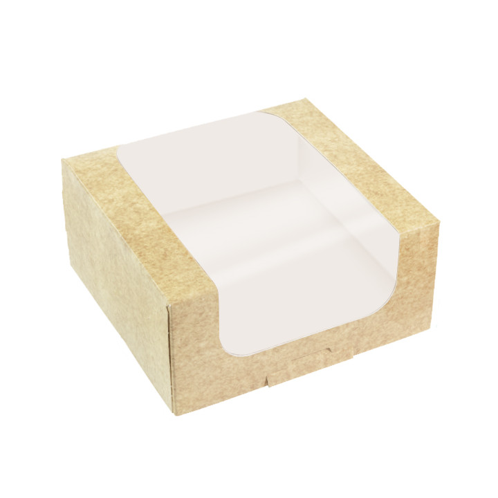 Square Cardboard Box PackiPack Vision Kraft 13x12x5cm (X Units)