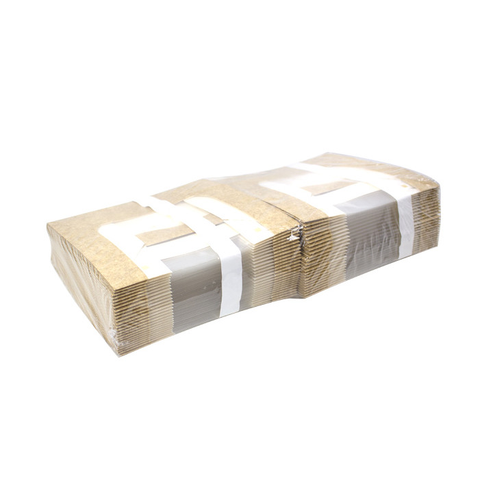Rectangular Cardboard Box PackiPack Vision Kraft 25x18x7cm (X Units)