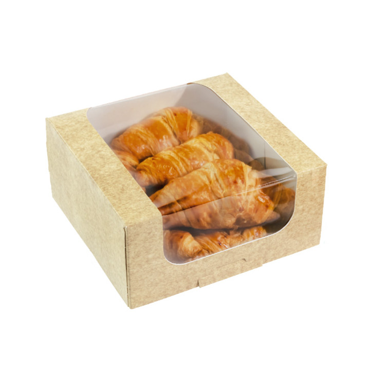 Square Cardboard Box PackiPack Vision Kraft 10x10x8cm (X Units)