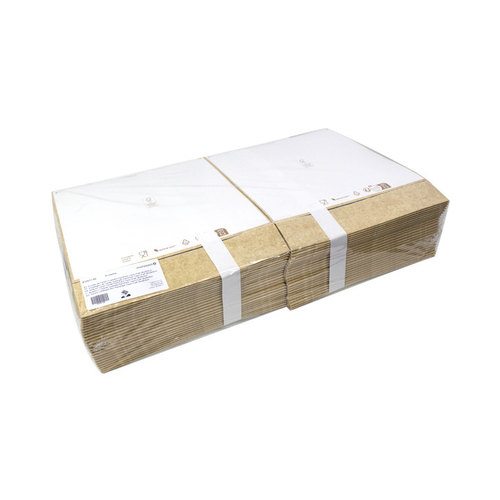 Square Cardboard Box PackiPack Vision Kraft 28x28x5cm (50 Units)