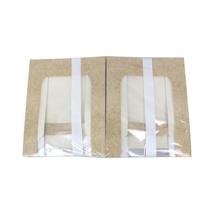 Square Cardboard Box PackiPack Vision Kraft 23x23x5,8cm (X Units)