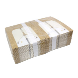 Square Cardboard Box PackiPack Vision Kraft 19x19x9cm (50 Units)