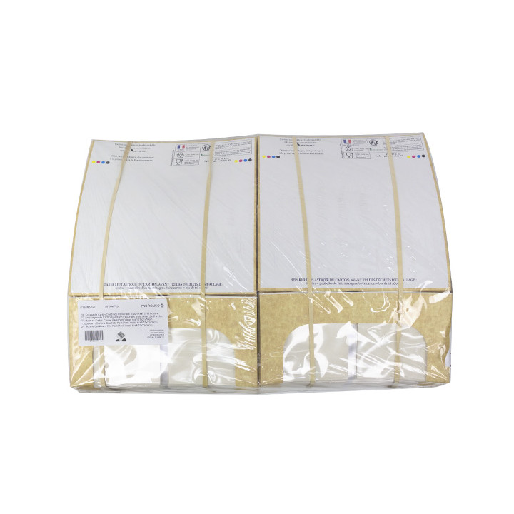 Square Cardboard Box PackiPack Vision Kraft 21x21x10cm (X Units)