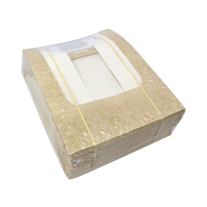 Square Cardboard Box PackiPack Vision Kraft 28x28x10cm (X Units)
