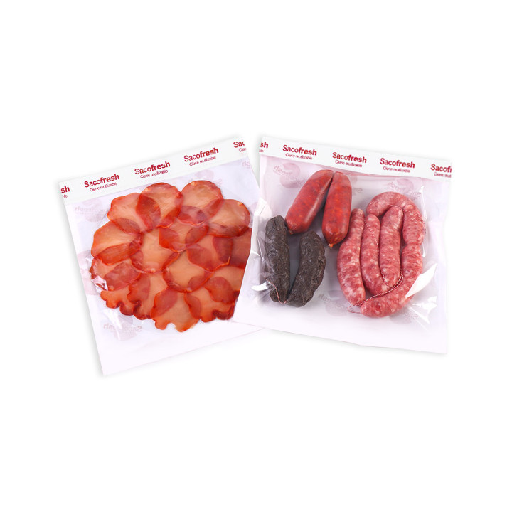 Reusable Chamber Vacuum Pouches with Adhesive Closure Red 30x20cm (1.200 Units)