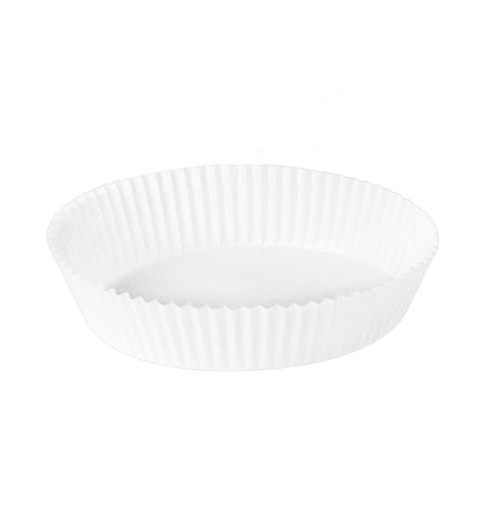 Kraft Air Fryer Paper White 90g Ø22x4cm (50 Units)