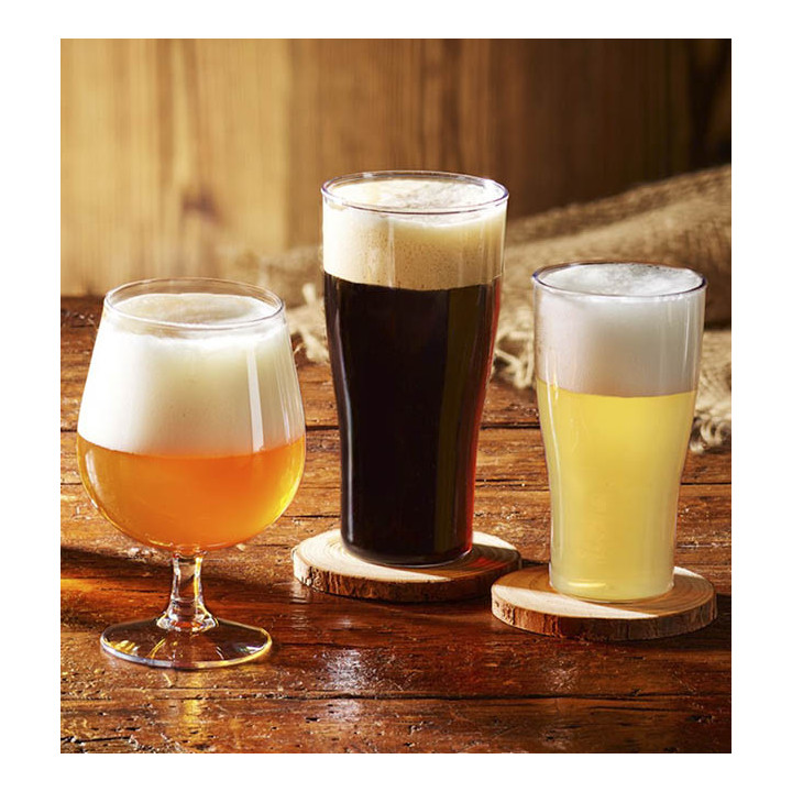 Reusable Durable Pinta Glass SAN Clear 400ml (80 Units)