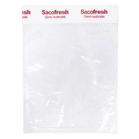 Paper Reclosable Seal Fresh Meat Bag "Sacofresh" 30x20cm (100 Units)