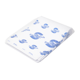 PE-Paper Bags with Adhesive Flap Sacofresh Blue 30x20cm (1.200 Units)