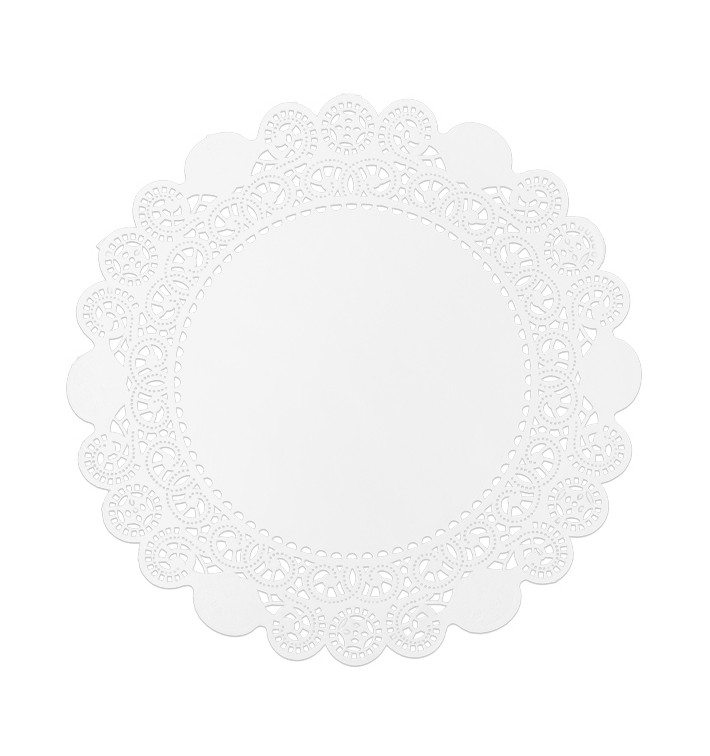 Paper Lace Doilie White "Litos" Ø34cm (250 Units)