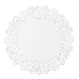 Paper Lace Doilie White "Litos" Ø25cm (250 Units)