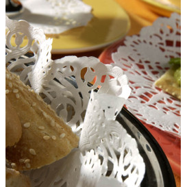 Paper Lace Doilie White "Litos" Ø19cm (250 Units)