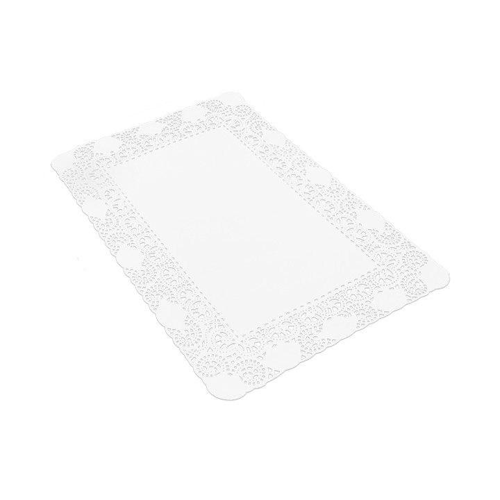 Paper Doilie White Litos 14x24cm (250 Units)