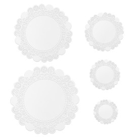 Paper Lace Doilie White "Litos" Ø19cm (250 Units)