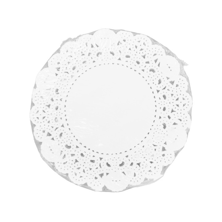 Paper Lace Doilie White "Litos" Ø9cm (250 Units)