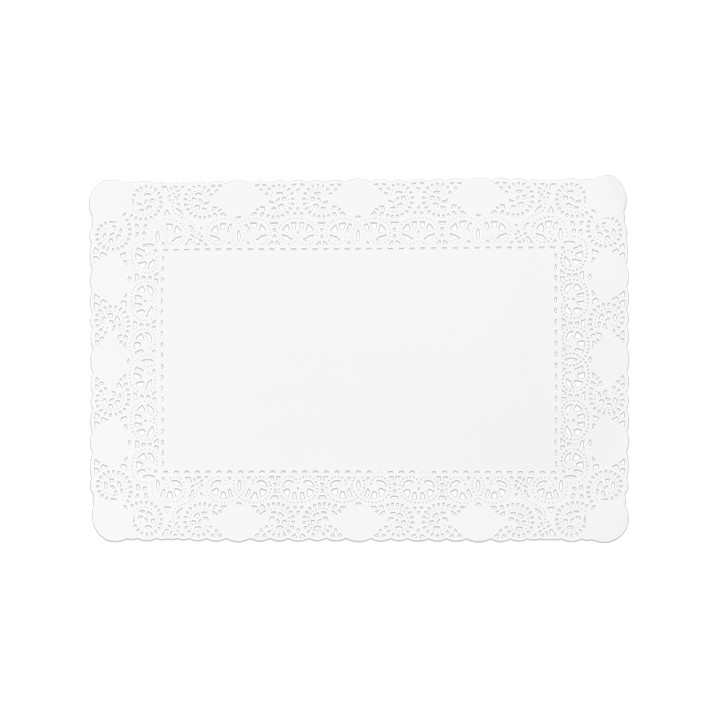 Paper Doilie White Litos 25x37cm (250 Units)