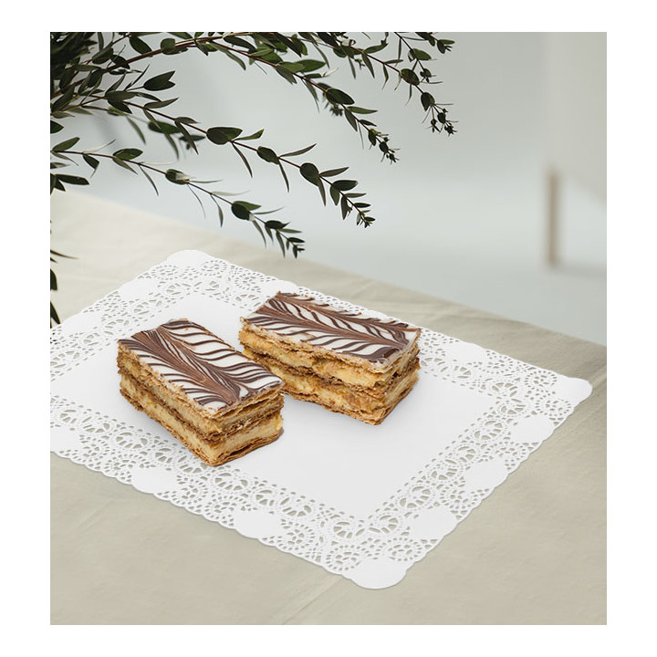 Paper Doilie White Litos 35x45cm (1.000 Units)