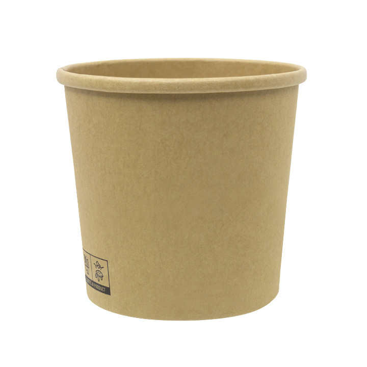 Kraft-Kraft Carton Pot 350ml Ø9,0cm (25 Units)